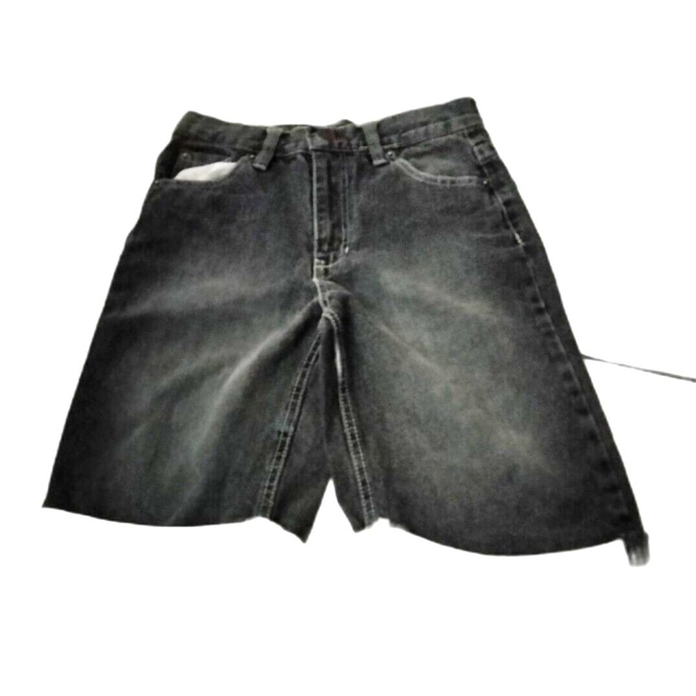 Dickies Boys Black Jean Bermuda Shorts Size 14 Casual Activewear